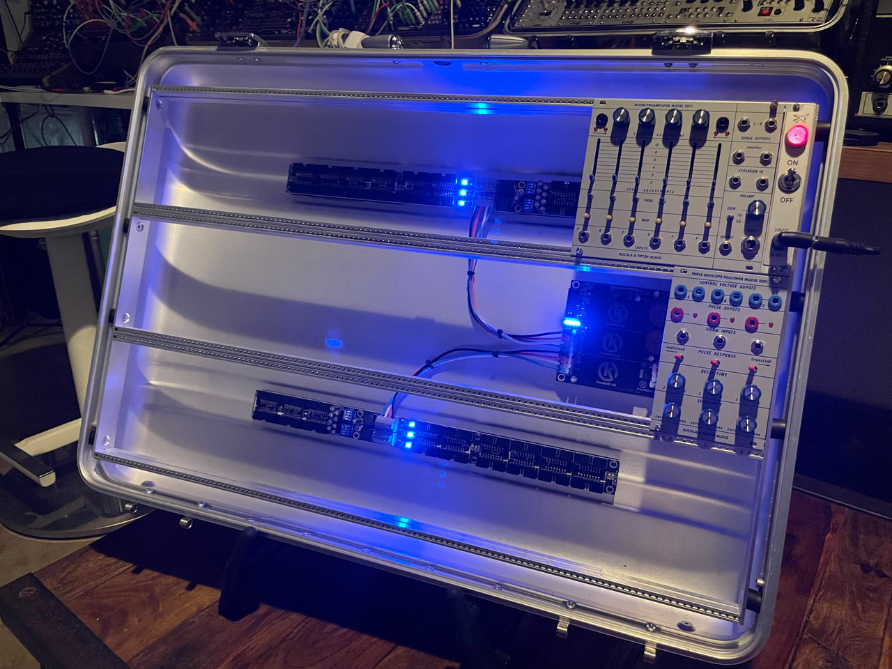 BPNYC ZERO Centurion Elite Eurorack Modular Travel Case 9U 366HP BIG SLIM (Rare Depth!) SOLD